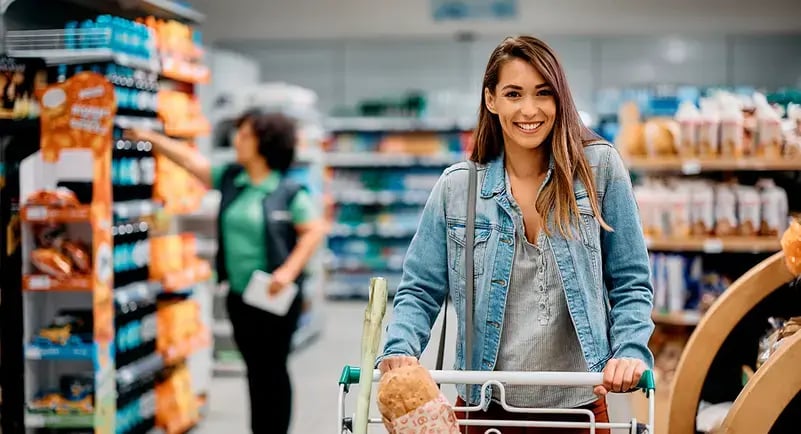 Retail store checkout using a POS system